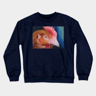 Chookie Watercolour Painting Crewneck Sweatshirt